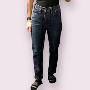 Calvin Klein Jeans High Rise Straight Crop Medium Wash Women’s 28x26